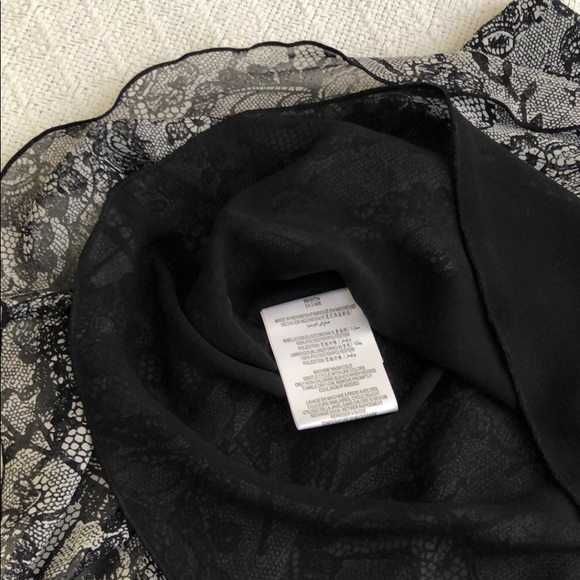 BCBG Layered Ruffle Wrap Mid Length Skirt - Picture 7 of 10